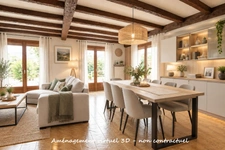 MAISON FAMILIALE 150m² - BREZINS - TERRAIN de 1730 m²