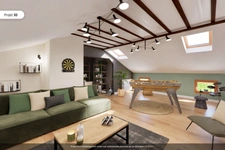 MAISON COEUR DE VILLAGE - 260 m² - 5 CHAMBRES - TERRAIN 1128 m²