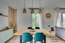 Croix-Daurade, 3 chambres, 2 SDE, jardin, 2 places de parking. 