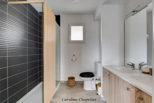 Croix-Daurade, 3 chambres, 2 SDE, jardin, 2 places de parking. 