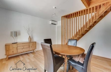 Sur les hauteurs de Plaisance, proche du golf de Téoula, maison 3 chambres, mezzanine / bureau, SDB, 2 WC