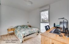 Croix-Daurade, 3 chambres, 2 SDE, jardin, 2 places de parking. 