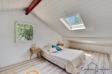 Sur les hauteurs de Plaisance, proche du golf de Téoula, maison 3 chambres, mezzanine / bureau, SDB, 2 WC