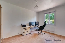 Sur les hauteurs de Plaisance, proche du golf de Téoula, maison 3 chambres, mezzanine / bureau, SDB, 2 WC