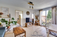 T3, 2 chambres, terrasse, climatisation, 2 places de parking 