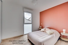 Croix-Daurade, 3 chambres, 2 SDE, jardin, 2 places de parking. 