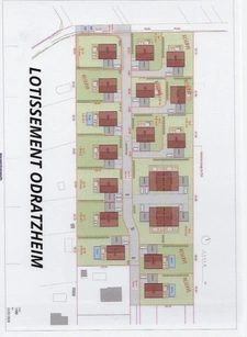 Terrain à vendre  proche de MARLENHEIM (67) : Terrain Viabilisé : 577 m2 -  Lotissement Strengenfeld - Libre architecte et constructeur - Plat - taille humaine