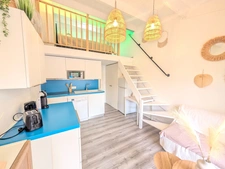 Pinède. Maison studio mezzanine