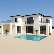 Rochelongue. Villa d'architecte