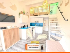 Pinède. Maison studio mezzanine