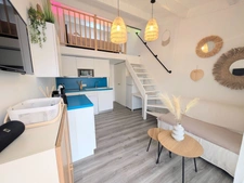 Pinède. Maison studio mezzanine