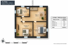 Maison à vendre 6 pièces ORMOY VILLERS (60)