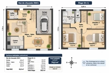 PUISEUX-EN-FRANCE – MAISON 3 CHAMBRES, VÉRANDA, JARDIN ET GARAGE SUR UNE PARCELLE DE 171M²