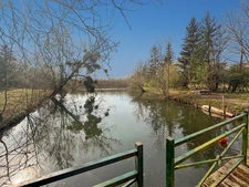 Terrain de loisir avec etang à vendre de 11 034,00 m²/ étang de peche de 3 200m² env.  aux portes de Clermont (Oise)