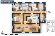 Maison à vendre 6 pièces ORMOY VILLERS (60)