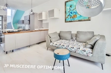 PRESLES (95) Maison de ville mitoyenne à vendre 3 pièces de 70 m² au sol plus dependance  