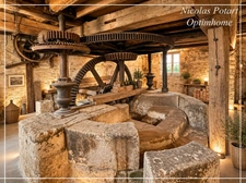 DUVY/CREPY EN VALOIS (60) Ancien moulin du XIIIe siècle – 600 m² habitables – 7000 m² de terrain – 