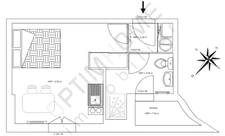 Appartement T1 24m² à Nantes Quartier Dalby 