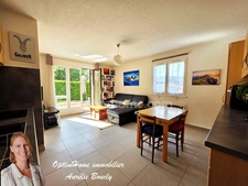 Appartement à vendre 2 pièces avec grand jardin privatif BRESSON (38)