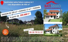 Terrain à vendre de 496,00 m² ENTRE DEUX GUIERS (38)