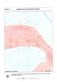 10 MN' METZ-EST : TERRAIN PLAT - 29 ARES POSSIBLE 2 PARCELLES
