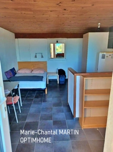 STUDIO MEUBLÉ AVEC TERRASSE ET VUE MER – MARSEILLE 13008