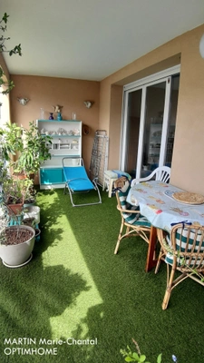 APPARTEMENT A VENDRE MARSEILLE 9° SORMIOU VALLON DE L'ERMITE TYPE  3 de 66 m² - TERRASSE  12 m² - GARAGE 14 M²
