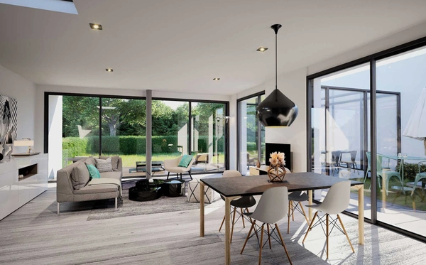 appartement à vendre 2 pièces avec jardin LA FRETTE SUR SEINE (95)