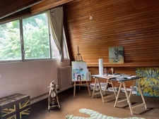 Maison d’architecte dans  un domaine privé aux portes de Saint-Germain-en-Laye
