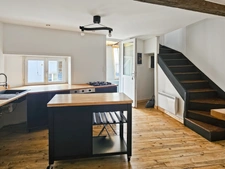 Maison de village rénovée 80 m² + garage à Mur sur Allier - Dallet