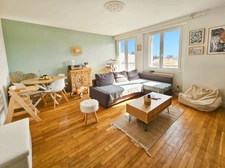 Appartement à vendre 4 pièces CHAMALIERES (63)+ 2 balcons et cave 