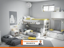 Maison de ville - 125 m2 - 3 chambres - 2 salles d'eau - Garage - BEAUMONT ( 63110)