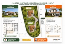 Terrain à vendre de 850 m² PERIGNAT LES SARLIEVE (63170)