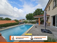 Maison à vendre -4 chambres- - Grands garages - Piscine - terrain de 1 022 m2 - MUR SUR ALLIER (63115)