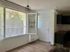 Dpt Val de Marne (94), à louer CRETEIL appartement T2, rez-de-jardin. Construction 2021. Pompe à chaleur. Climatisation.