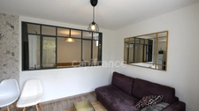 Dpt Val de Marne (94), à louer CRETEIL appartement T2, rez-de-jardin. Construction 2021. Pompe à chaleur. Climatisation.