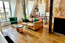 Appartement à louer 3 pièces PARIS 20EME ARRONDISSEMENT (75) en excellent état avec balcon au 6eme étage