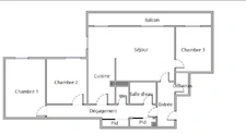 A saisir .... appartement familial bien agencé avec vue dégagée sur verdure et proche transports