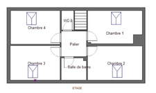 Maison familiale de 100m2  - VARENNES SUR SEINE (77)