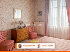 Maison de charme 93 m2, 4 pièces, 3 chambres, garages, terrain clos