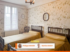Maison de charme 93 m2, 4 pièces, 3 chambres, garages, terrain clos