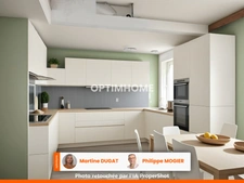 Appartement duplex, 2 pièces, à deux pas du marché couvert