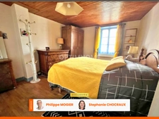 Maison 7 pièces 4 chambres, dépendance, terrain. St Nicolas des Biefs