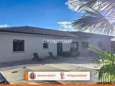 St Remy en Rollat 03 - Maison de plain-pied, 162 m2, 3 chambres, suite parentale, terrain, piscine