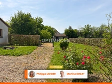 Maison de charme 93 m2, 4 pièces, 3 chambres, garages, terrain clos
