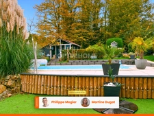 Maison 155 m2, 5 pièces, 3 chambres, terrain, piscine à SAINT YORRE (03)
