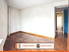 Maison de ville 80 m2, 3 chambres, garage, terrasse et cour 