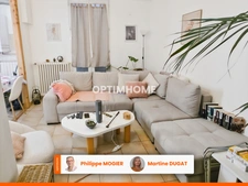 Appartement en duplex centre ville T3 de 50.76m2, au 1er étage, cave