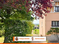 Maison de charme 93 m2, 4 pièces, 3 chambres, garages, terrain clos