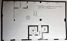 Plateau à aménager de 216 m2 en 1ou plusieurs appartements, centre ville de Vichy